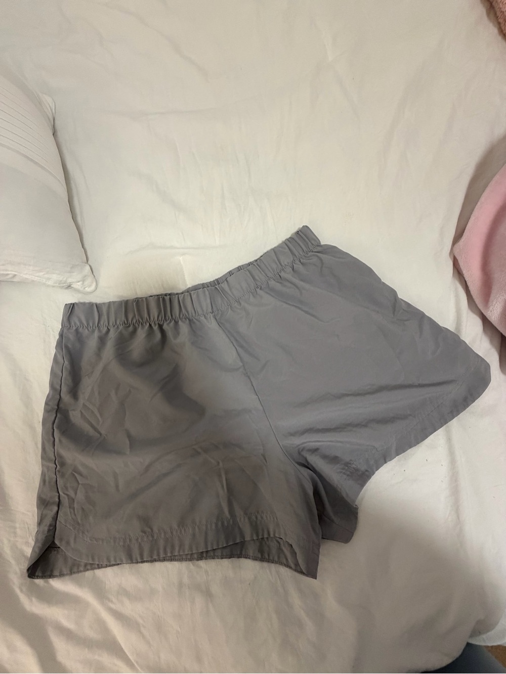 Gray Women's Elastic-Waist Shorts🩶✨